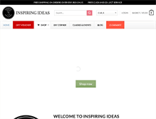 Tablet Screenshot of inspiringideas.com